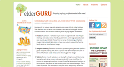 Desktop Screenshot of elderguru.com